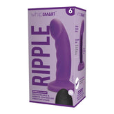 WhipSmart 6" Rechargeable Ripple Vibrating Dildo - Discreet Pleasure Body Wands